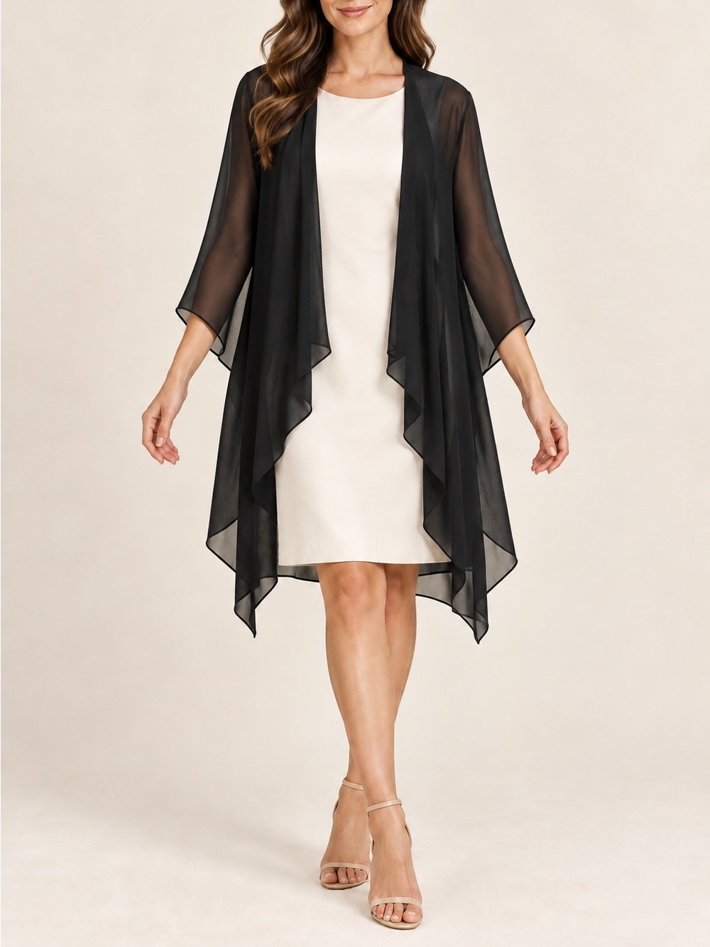 Women's Black Knit Shrug - Lightweight Layering